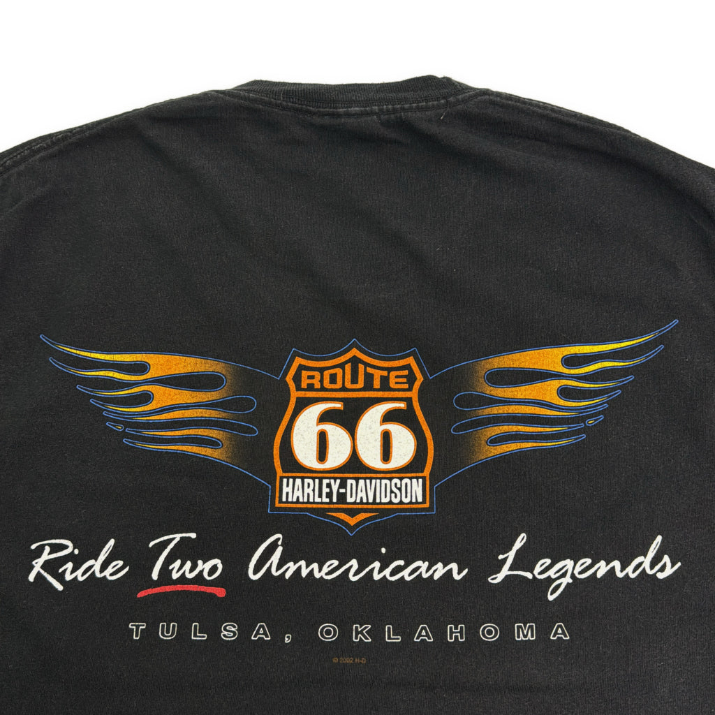 00s HARLEY DAVIDSON Brand T-Shirt