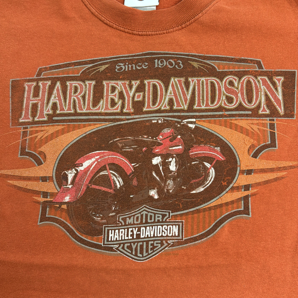 00s HARLEY DAVIDSON Motorcycle T-Shirt