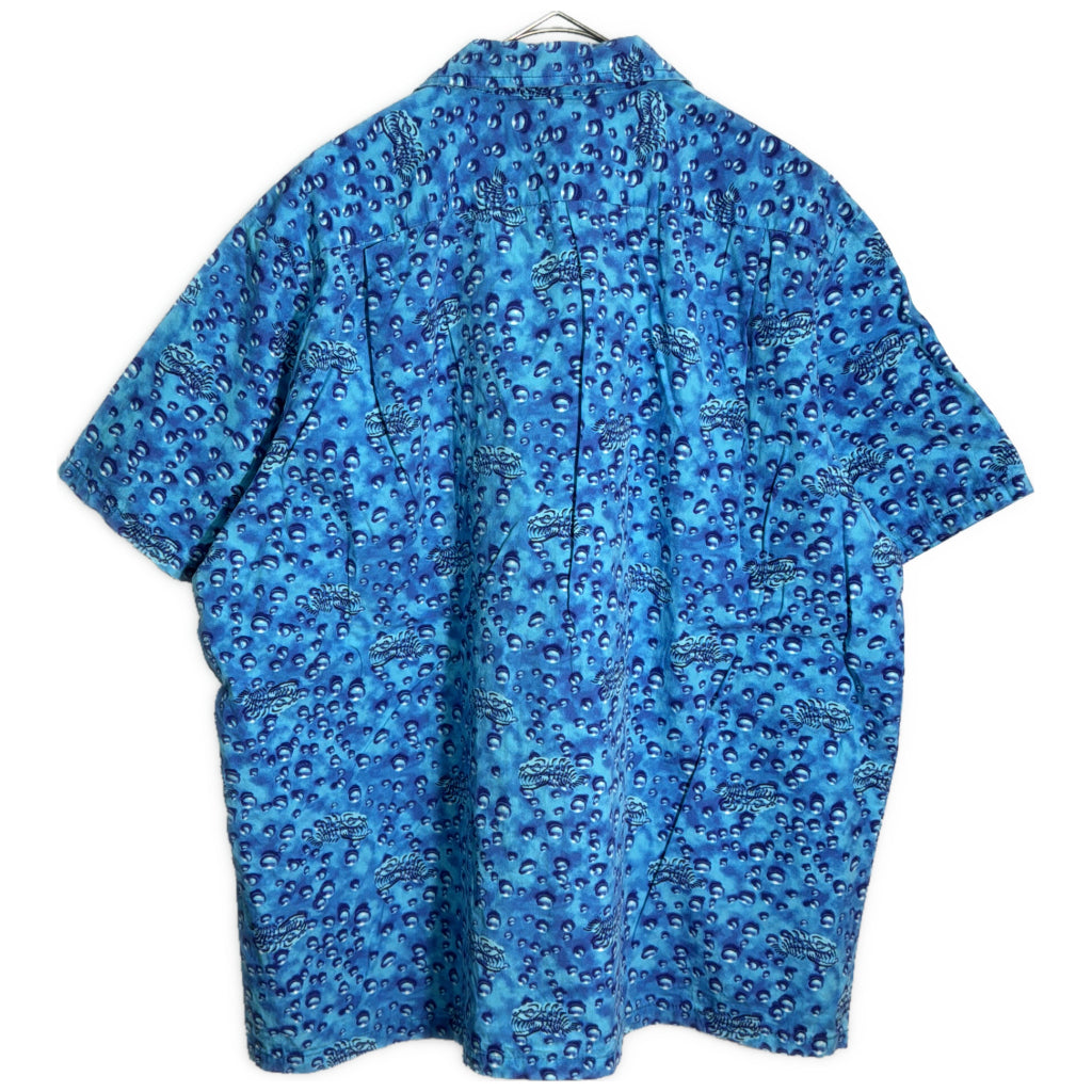 90s Blue Planet Surf Aloha Shirt