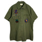 80s U.S. ARMY Utility Shirt Military Shirt