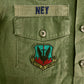 80s U.S. ARMY Utility Shirt Military Shirt