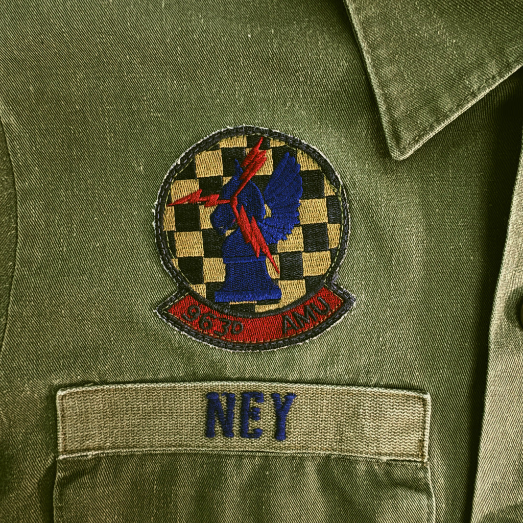 80s U.S. ARMY Utility Shirt Military Shirt