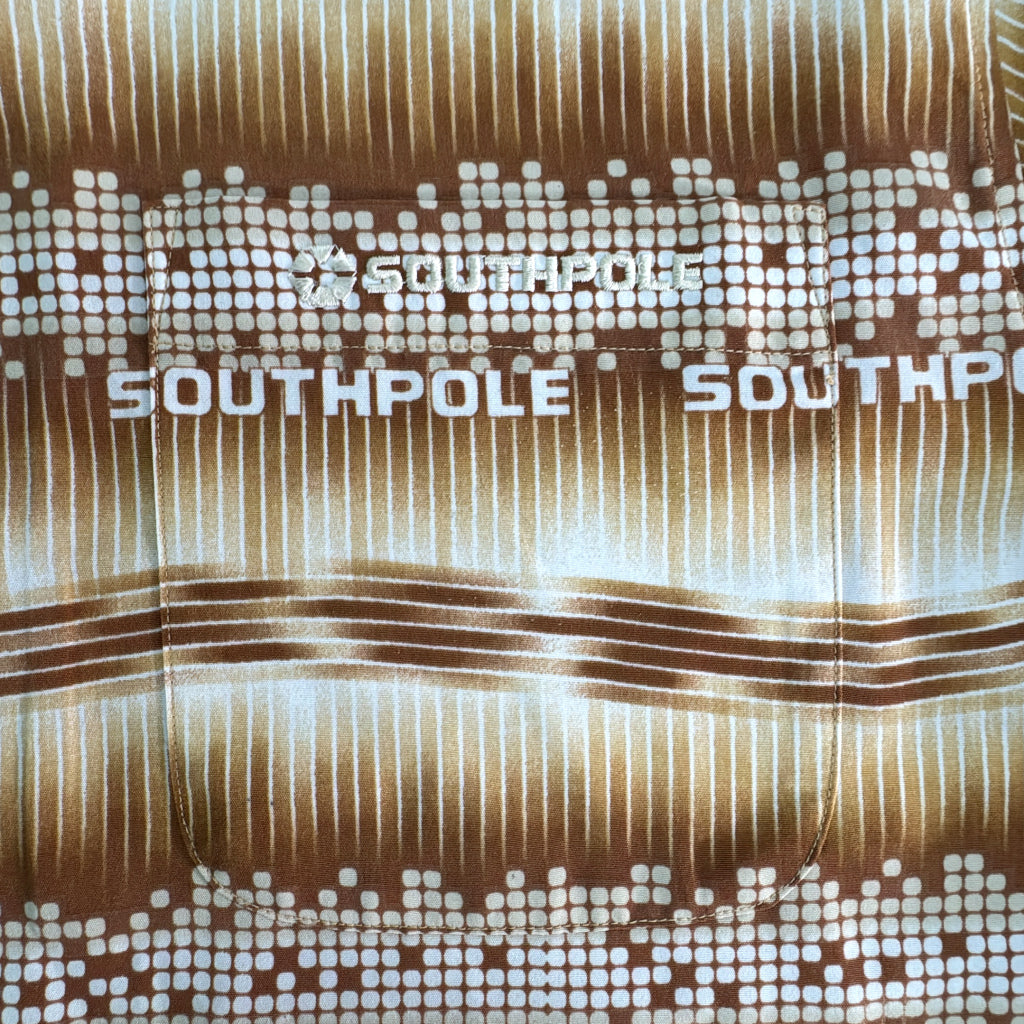SOUTH POLE Open Collar Shirt