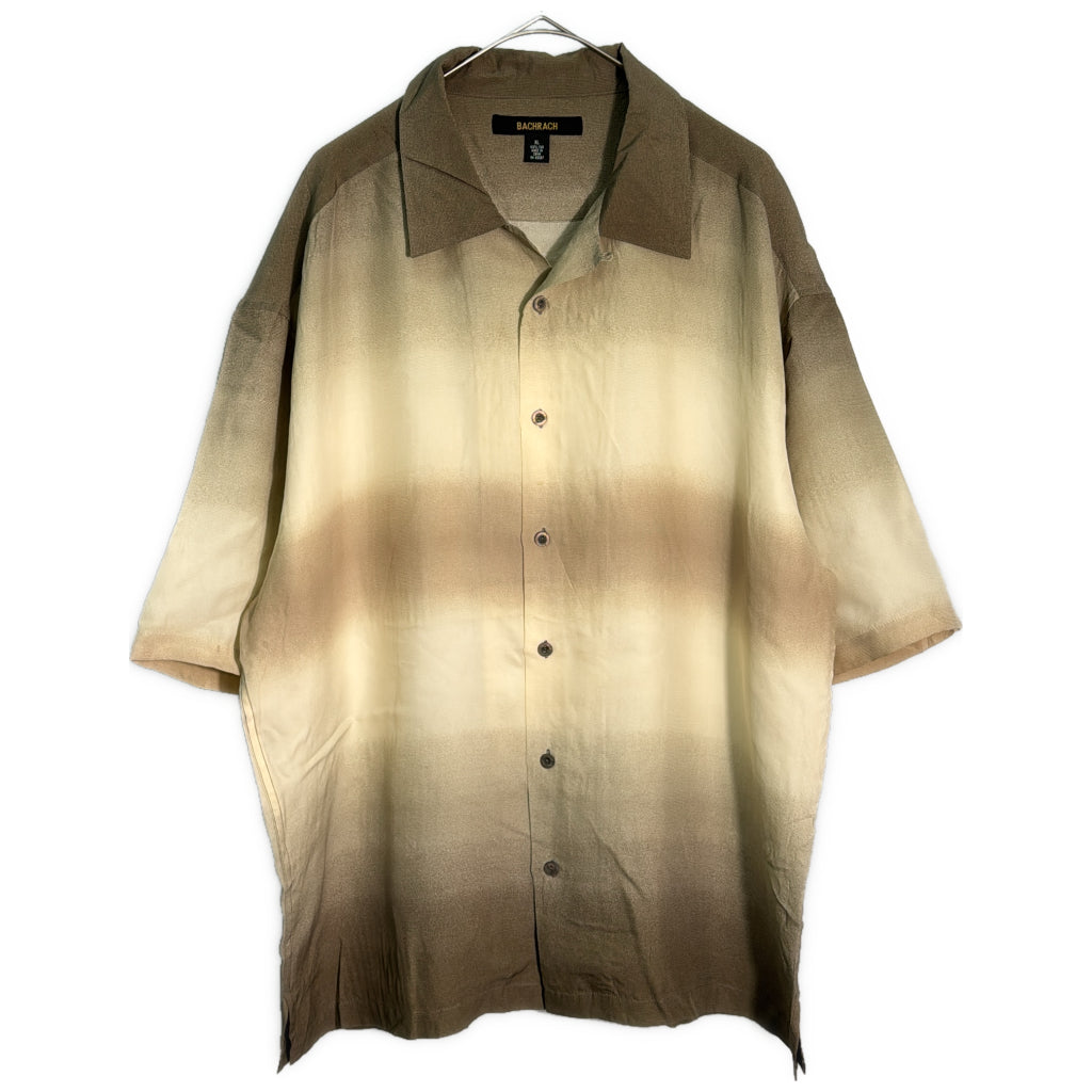 BACHRACH Open Collar Shirt