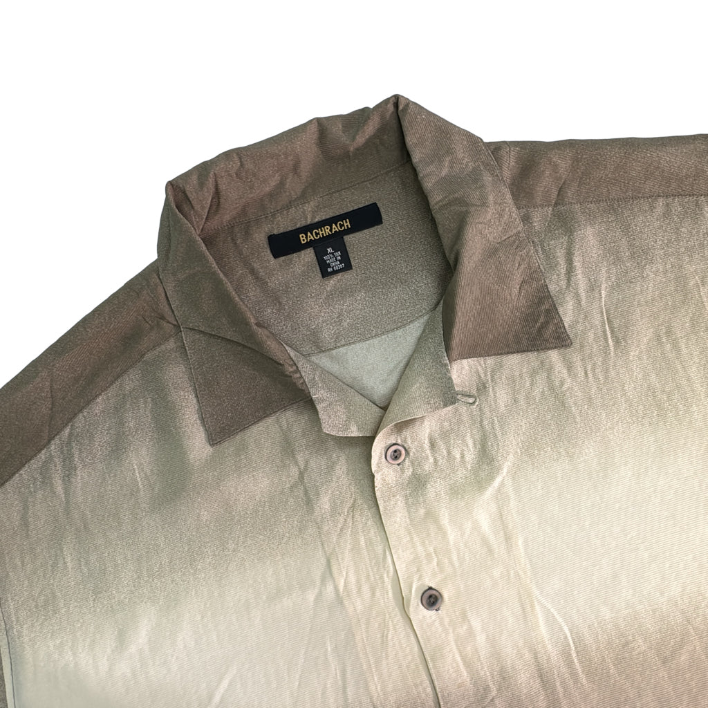 BACHRACH Open Collar Shirt