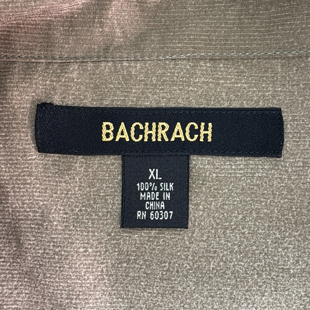 BACHRACH Open Collar Shirt