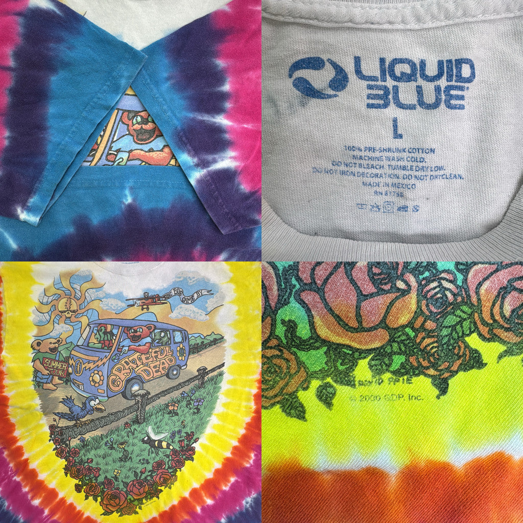 00s LIQUID BLUE Musician T-Shirt