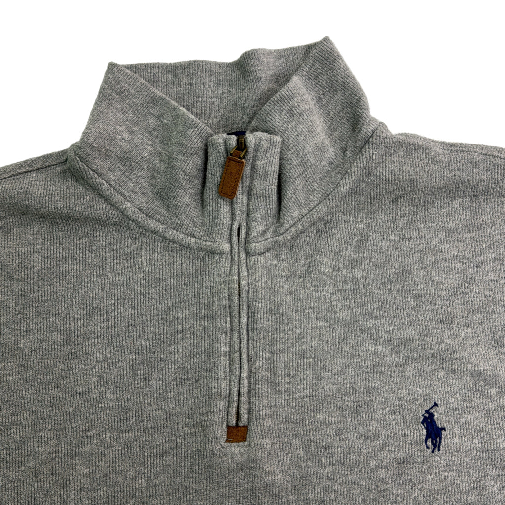 Polo by Ralph Lauren Half Zip Cotton Sweater Half Zip Sweater