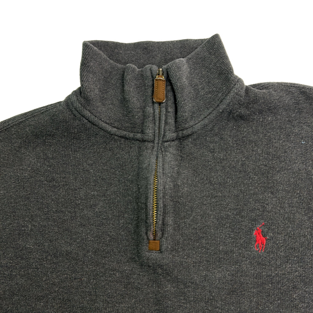 Polo by Ralph Lauren Half Zip Cotton Sweater Half Zip Sweater