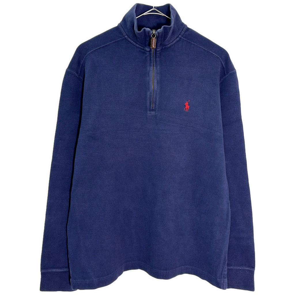 Polo by Ralph Lauren Half Zip Cotton Sweater Half Zip Sweater