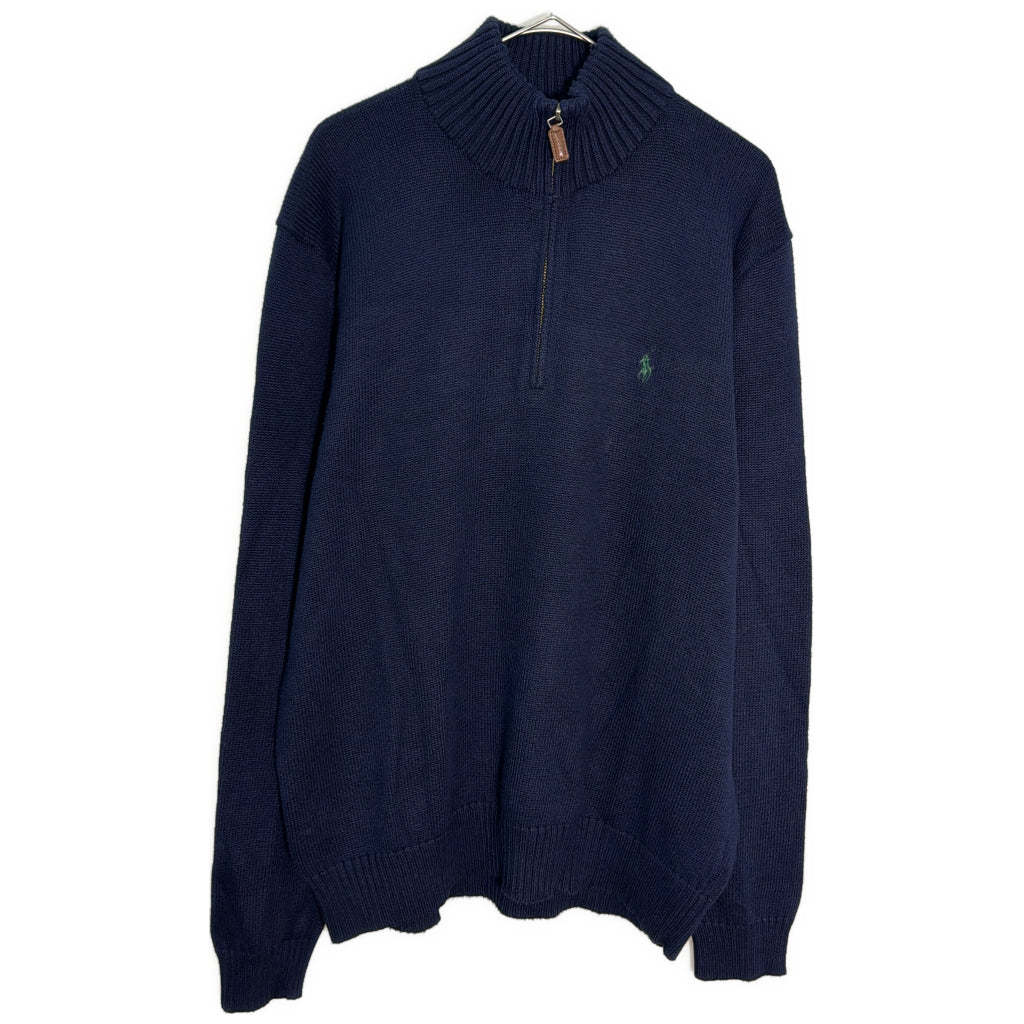 Polo by Ralph Lauren Half Zip Cotton Sweater Half Zip Sweater