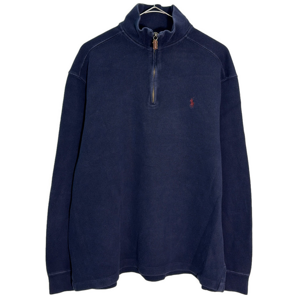 Polo by Ralph Lauren Half Zip Cotton Sweater Half Zip Sweater