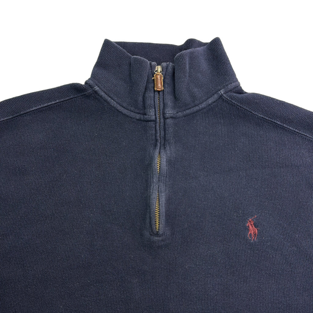 Polo by Ralph Lauren Half Zip Cotton Sweater Half Zip Sweater
