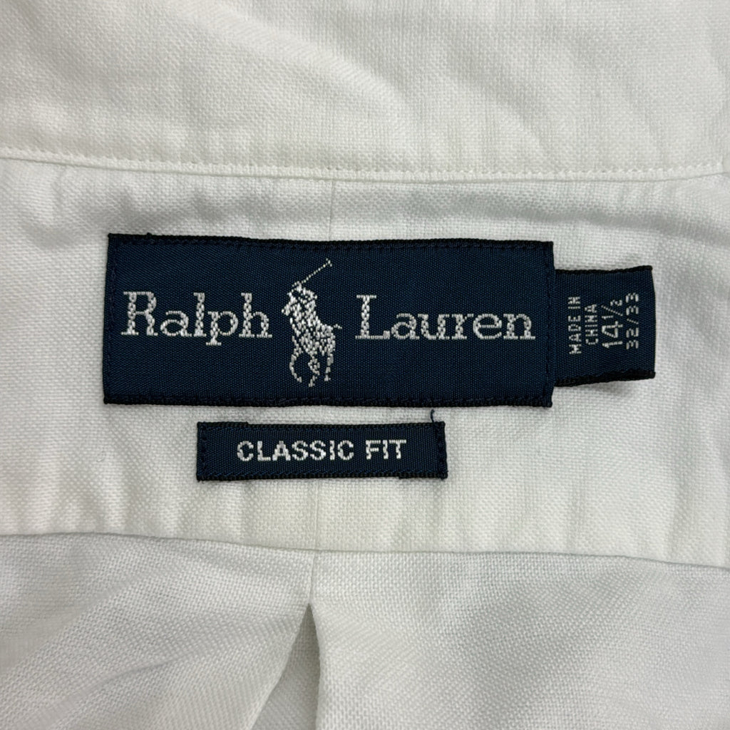 RALPH LAUREN Plain Long Sleeve T-Shirt