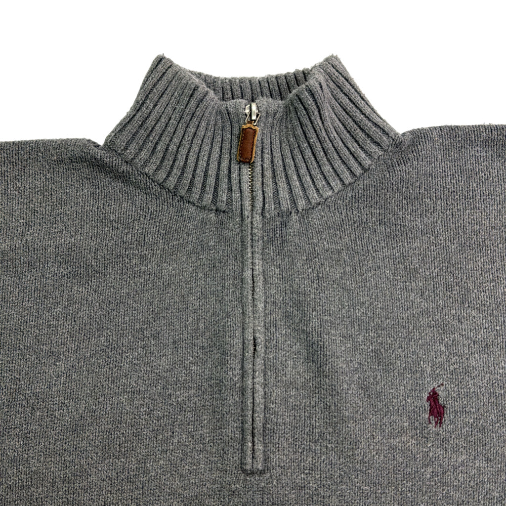 Polo by Ralph Lauren Half Zip Cotton Sweater Half Zip Sweater
