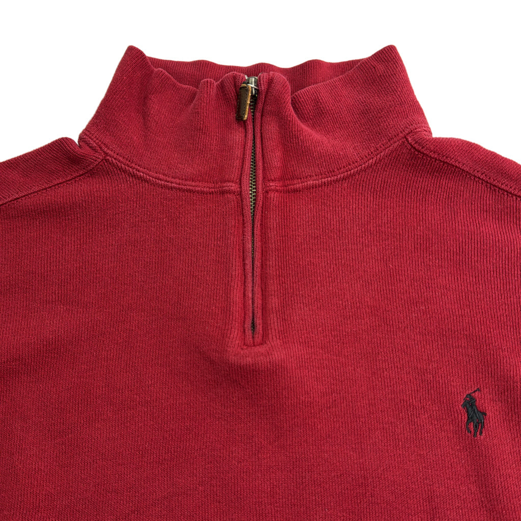 Polo by Ralph Lauren Half Zip Cotton Sweater Half Zip Sweater
