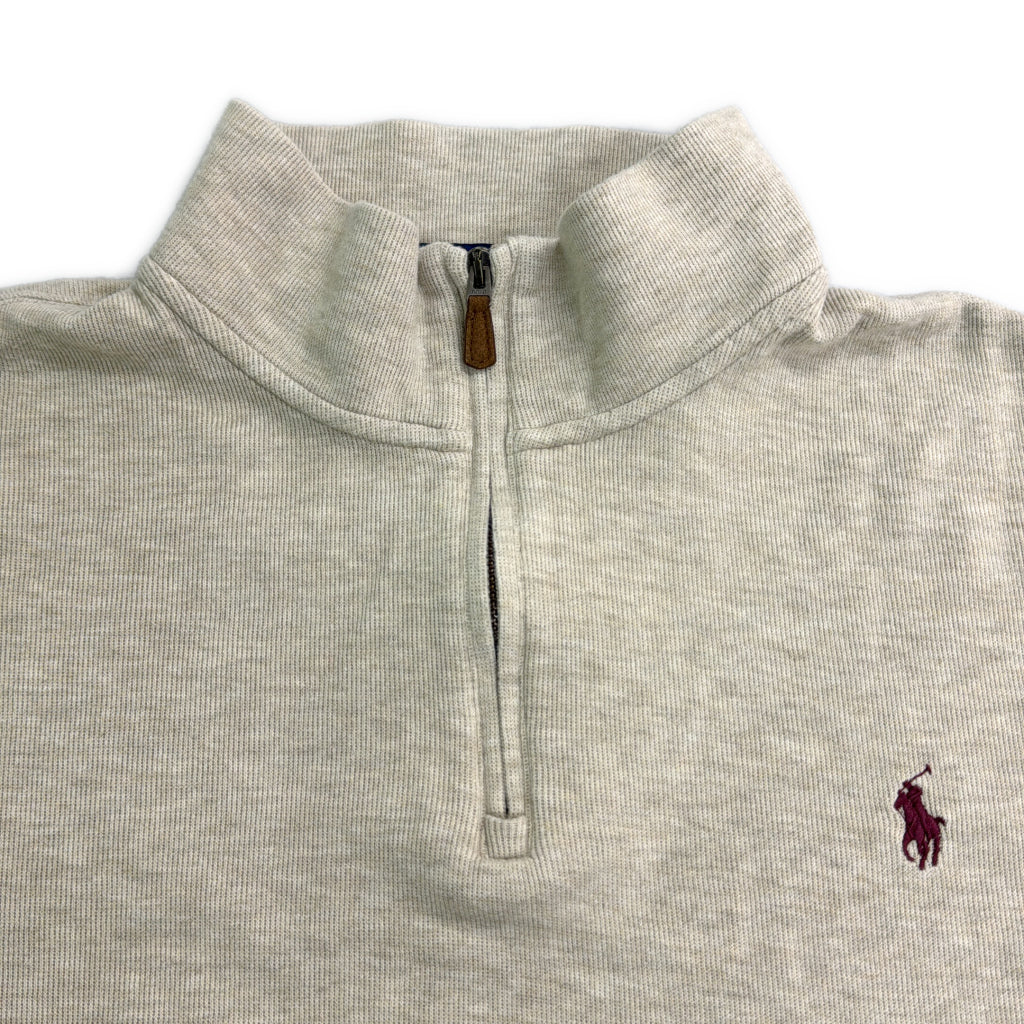 Polo by Ralph Lauren Half Zip Cotton Sweater Half Zip Sweater