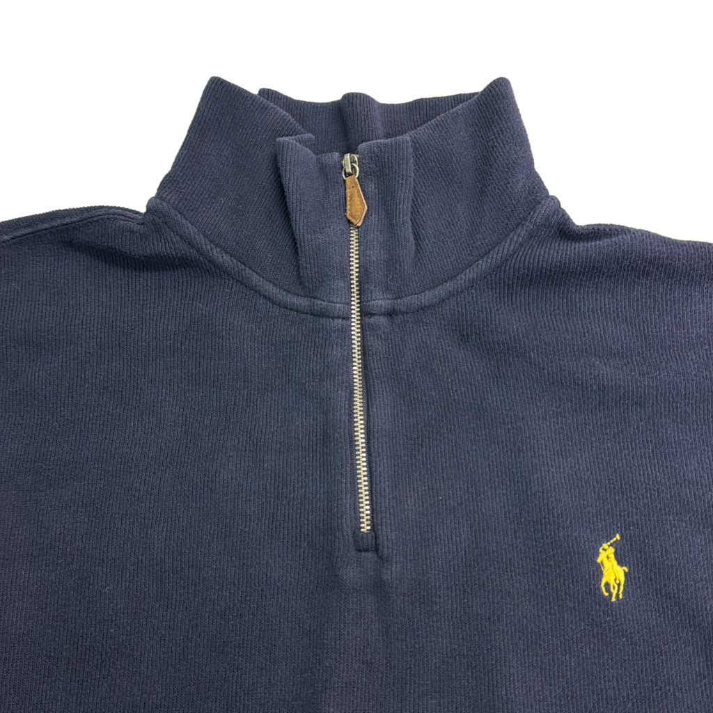Polo by Ralph Lauren Half Zip Cotton Sweater Half Zip Sweater