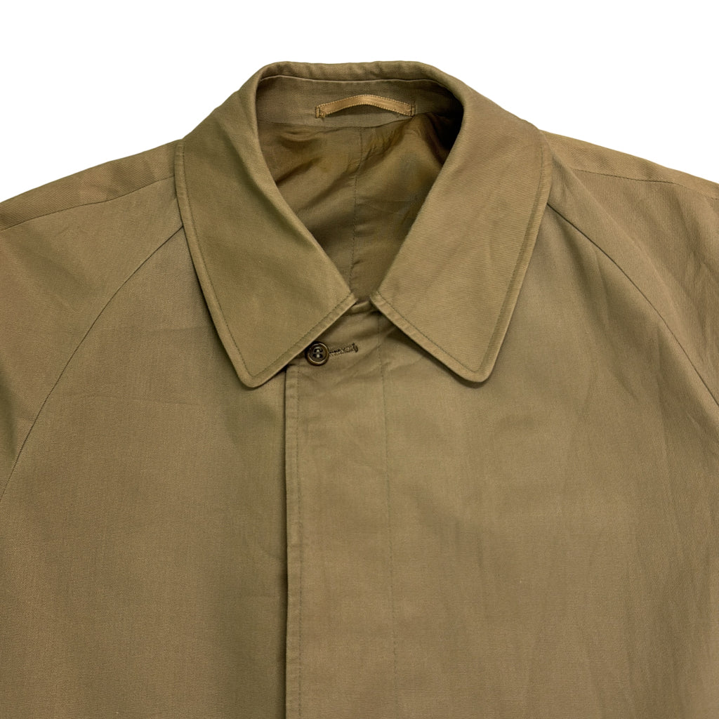 Aquascutum Balmacaan Soutien Collar Coat