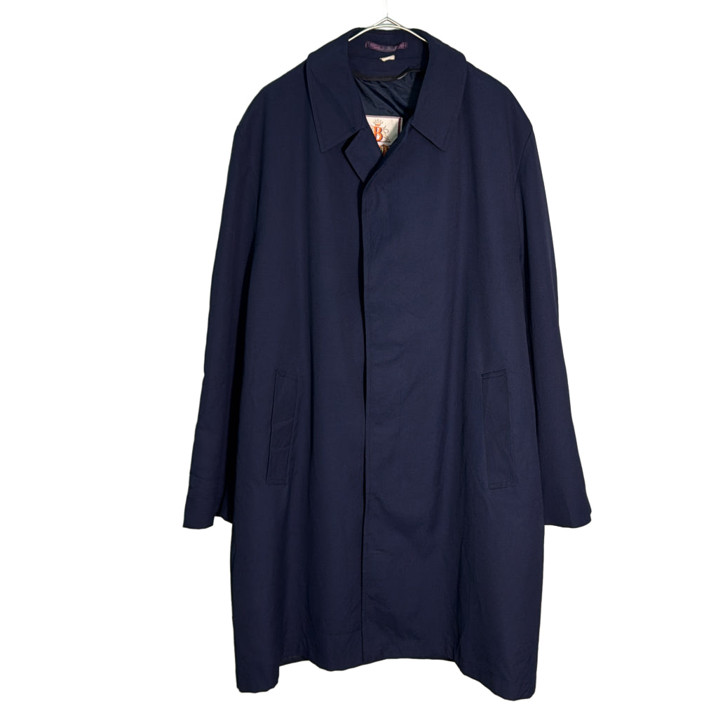 80s BARACUTA Balmacaan Soutien Collar Coat