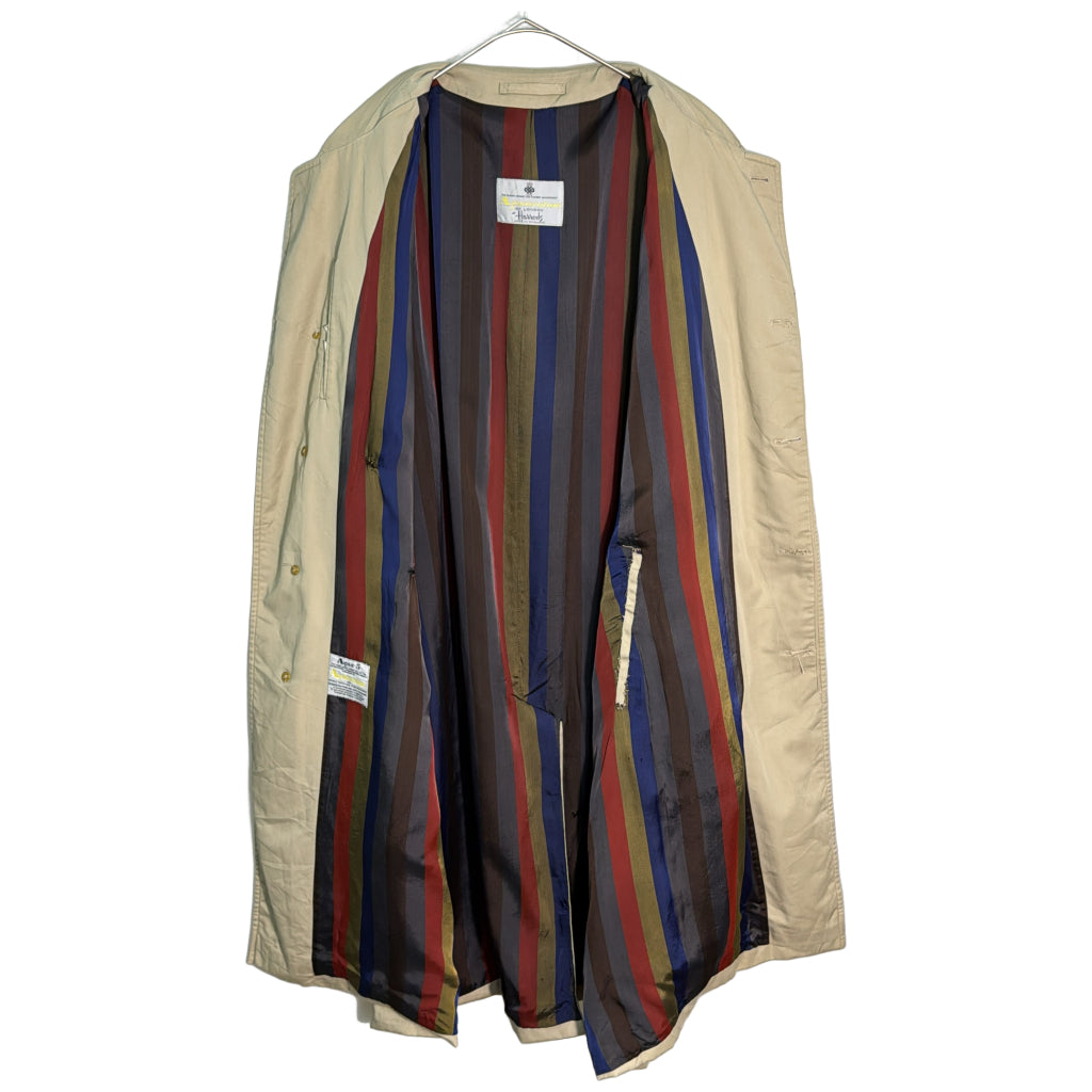 70s Aquascutum Balmacaan Soutien Collar Coat