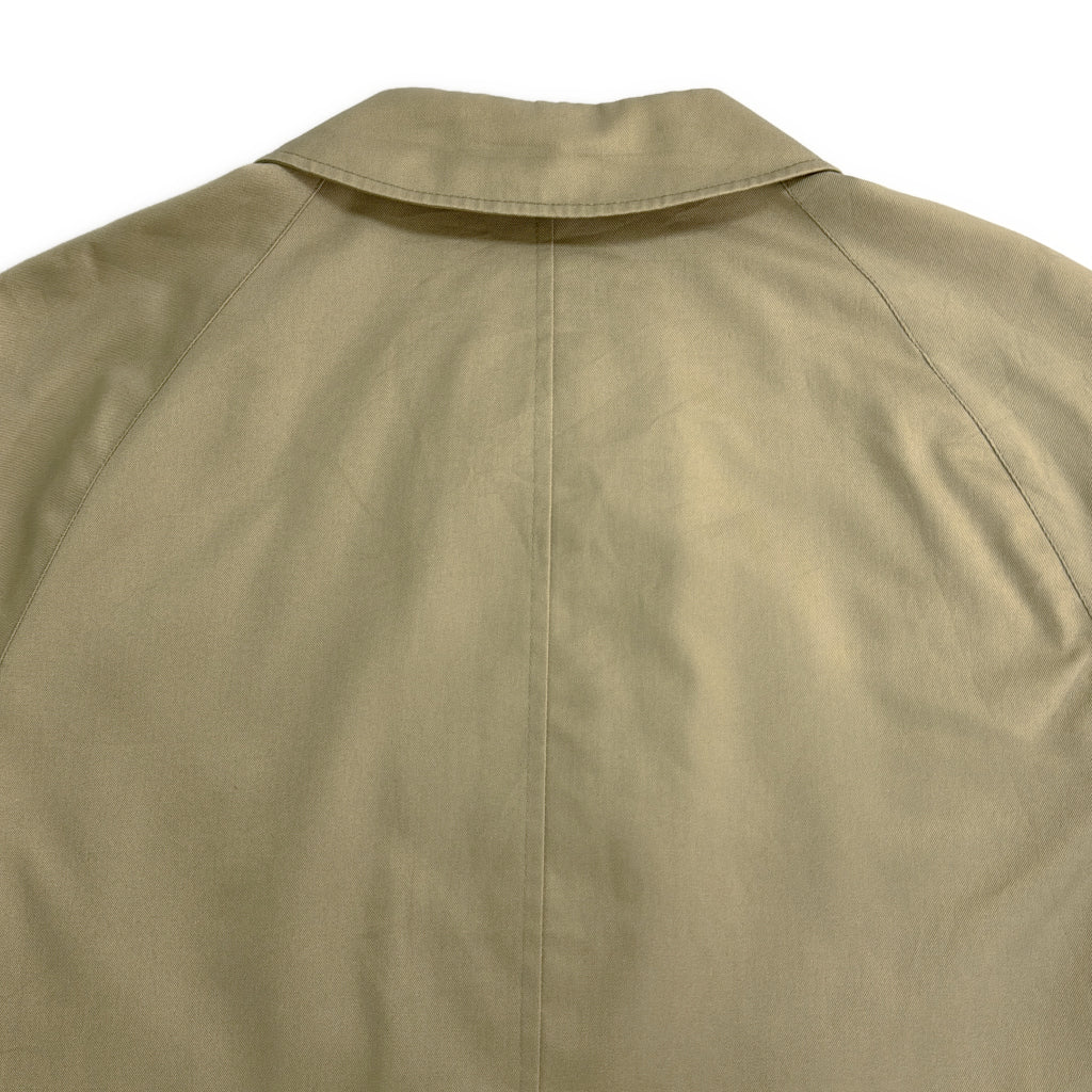 90s Aquascutum Balmacaan Soutien Collar Coat