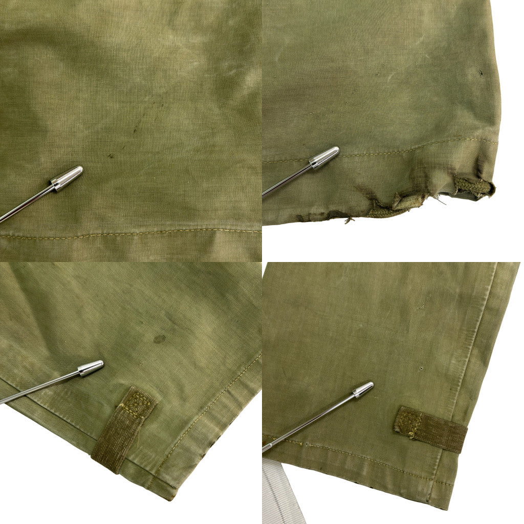 40s U.S. NAVY N-2 Rain Deck Parka Military Jacket
