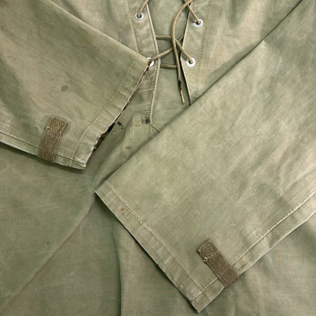 40s U.S. NAVY N-2 Rain Deck Parka Military Jacket