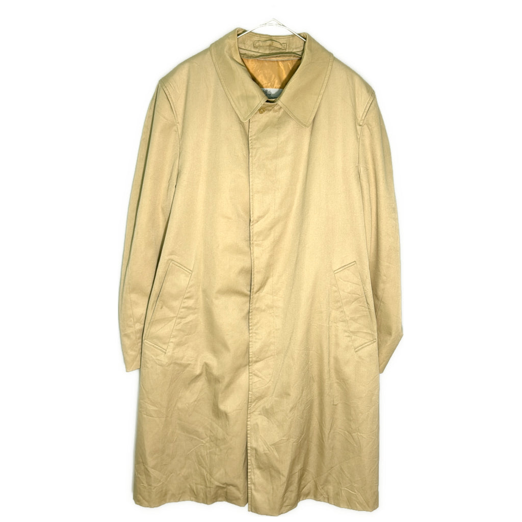 70s Aquascutum Balmacaan Soutien Collar Coat