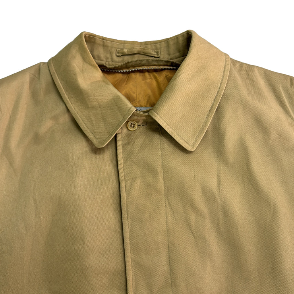 70s Aquascutum Balmacaan Soutien Collar Coat
