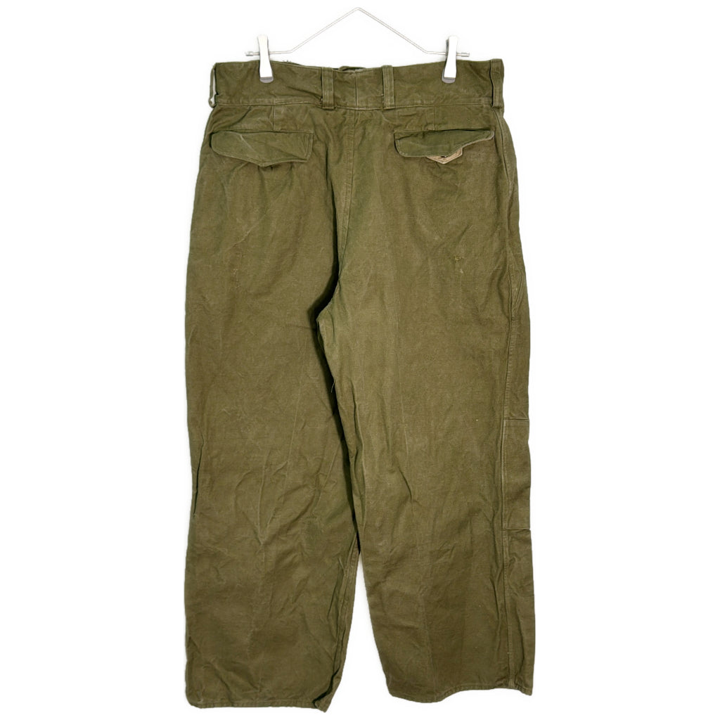 50s Euro Military M-47 Field Cargo Trousers Military Pants