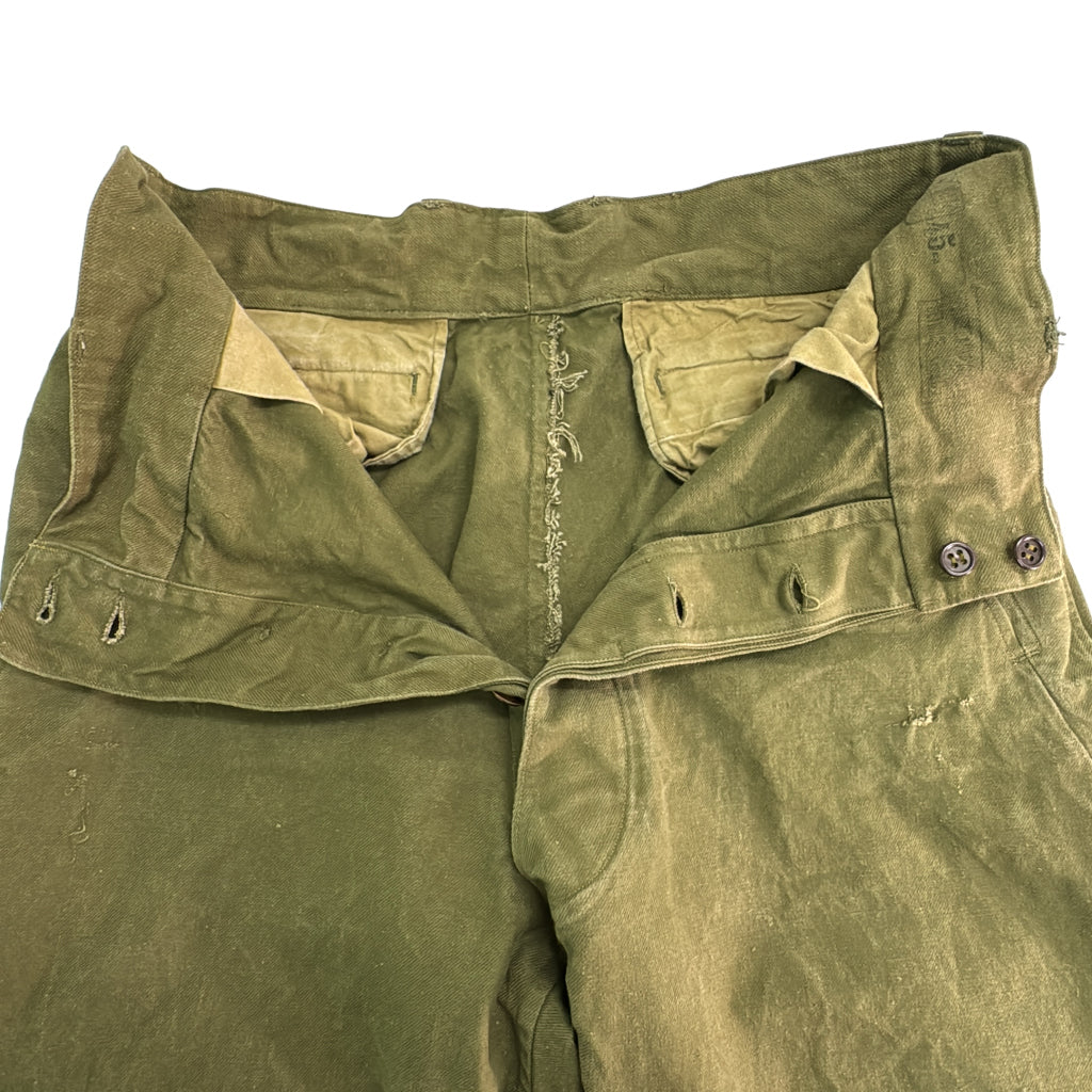 50s Euro Military M-47 Field Cargo Trousers Military Pants