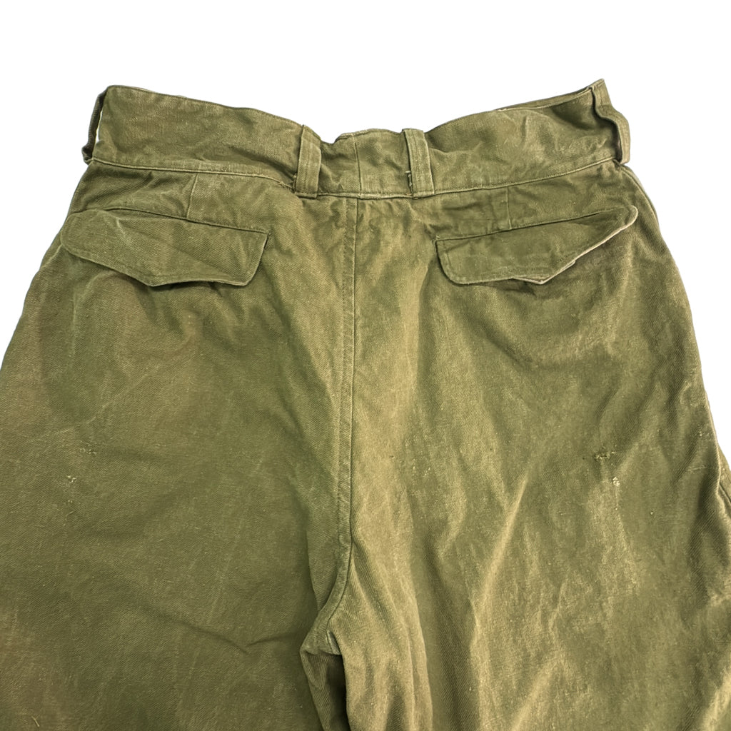 50s Euro Military M-47 Field Cargo Trousers Military Pants