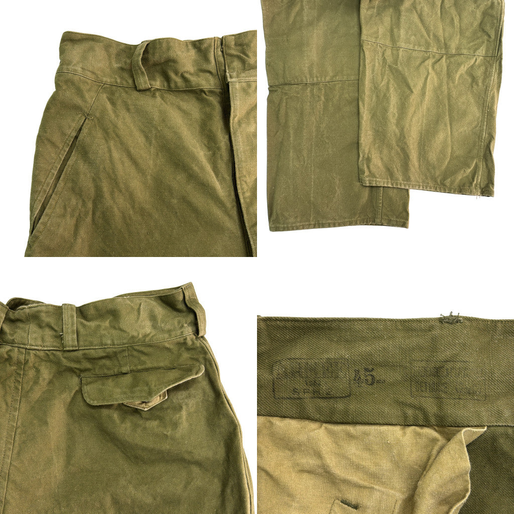 50s Euro Military M-47 Field Cargo Trousers Military Pants
