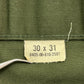 80s U.S. ARMY Baker Trousers Military Pants