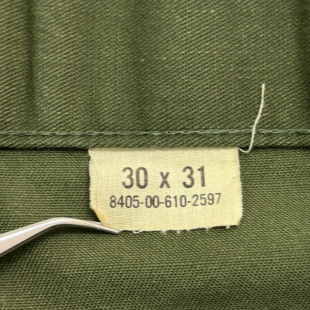 80s U.S. ARMY Baker Trousers Military Pants