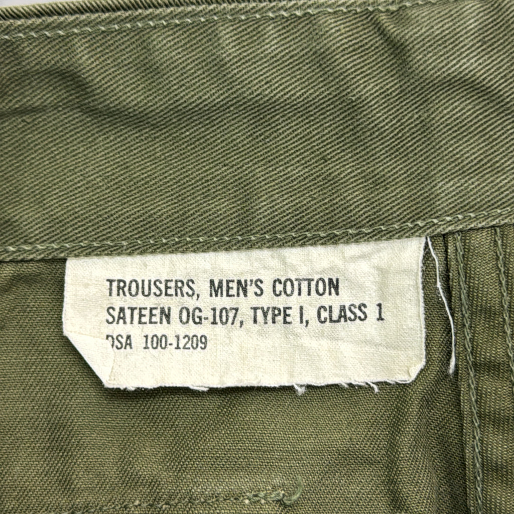 60s U.S. ARMY Baker Trousers Military Pants