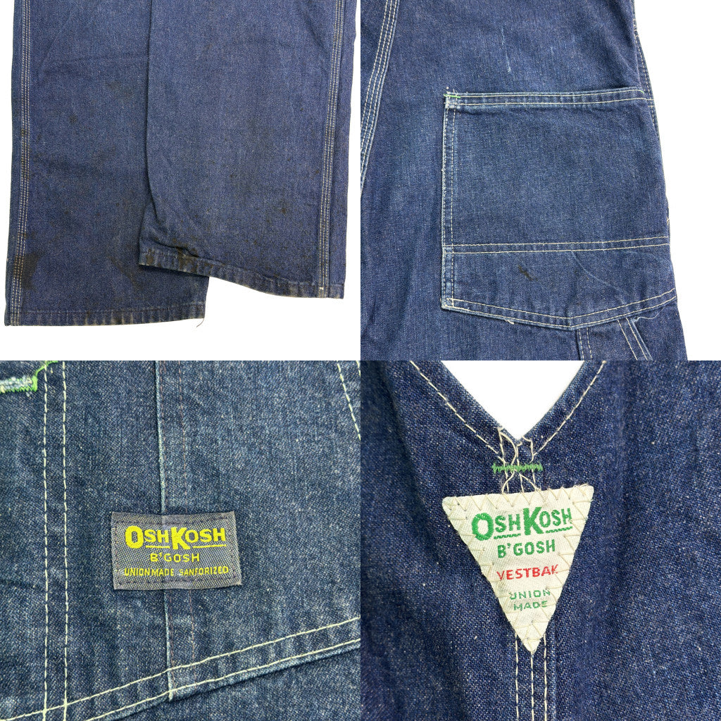 70s OSHKOSH Denim Overall