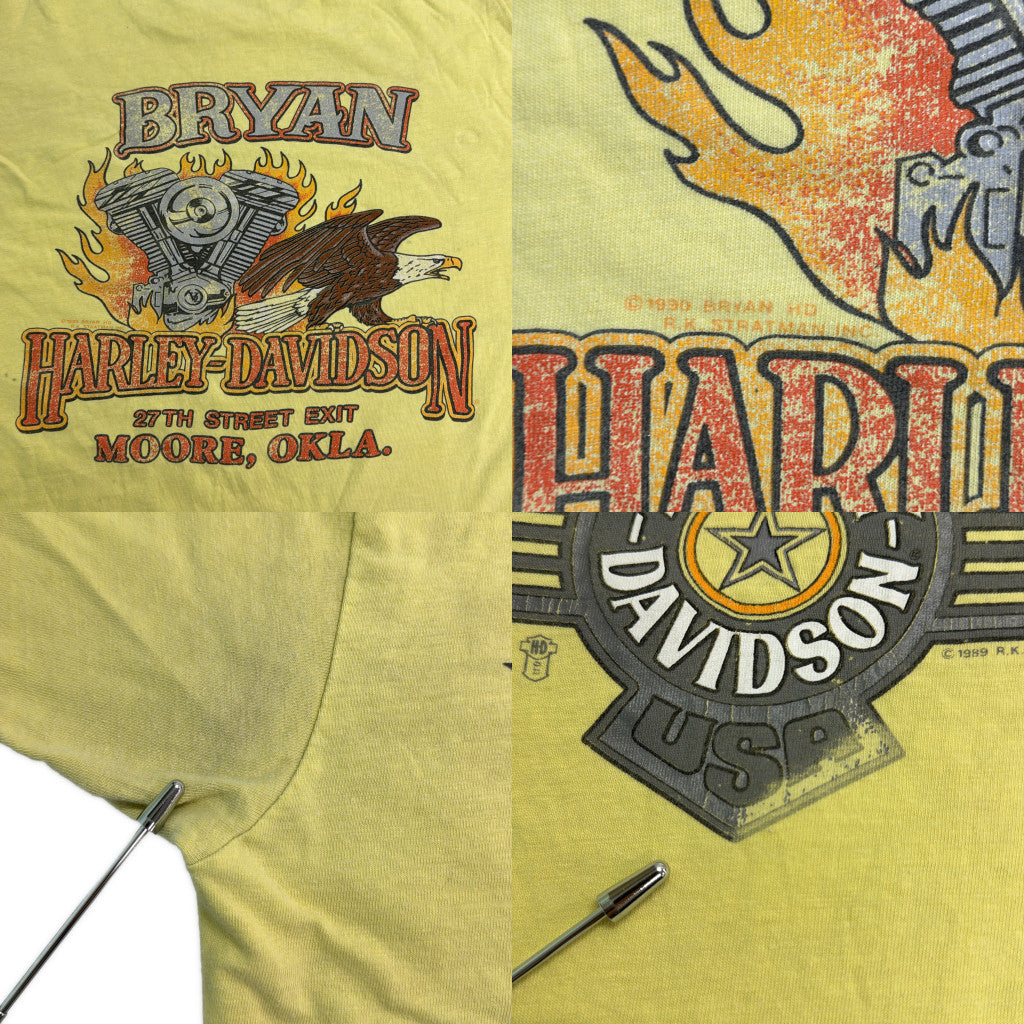 90s HARLEY DAVIDSON Motorcycle T-Shirt