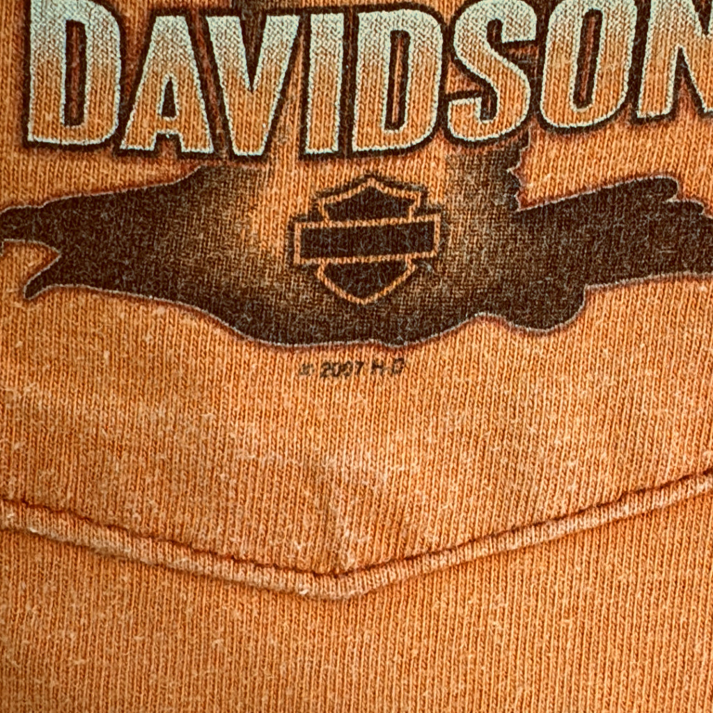 00s HARLEY DAVIDSON Motorcycle T-Shirt