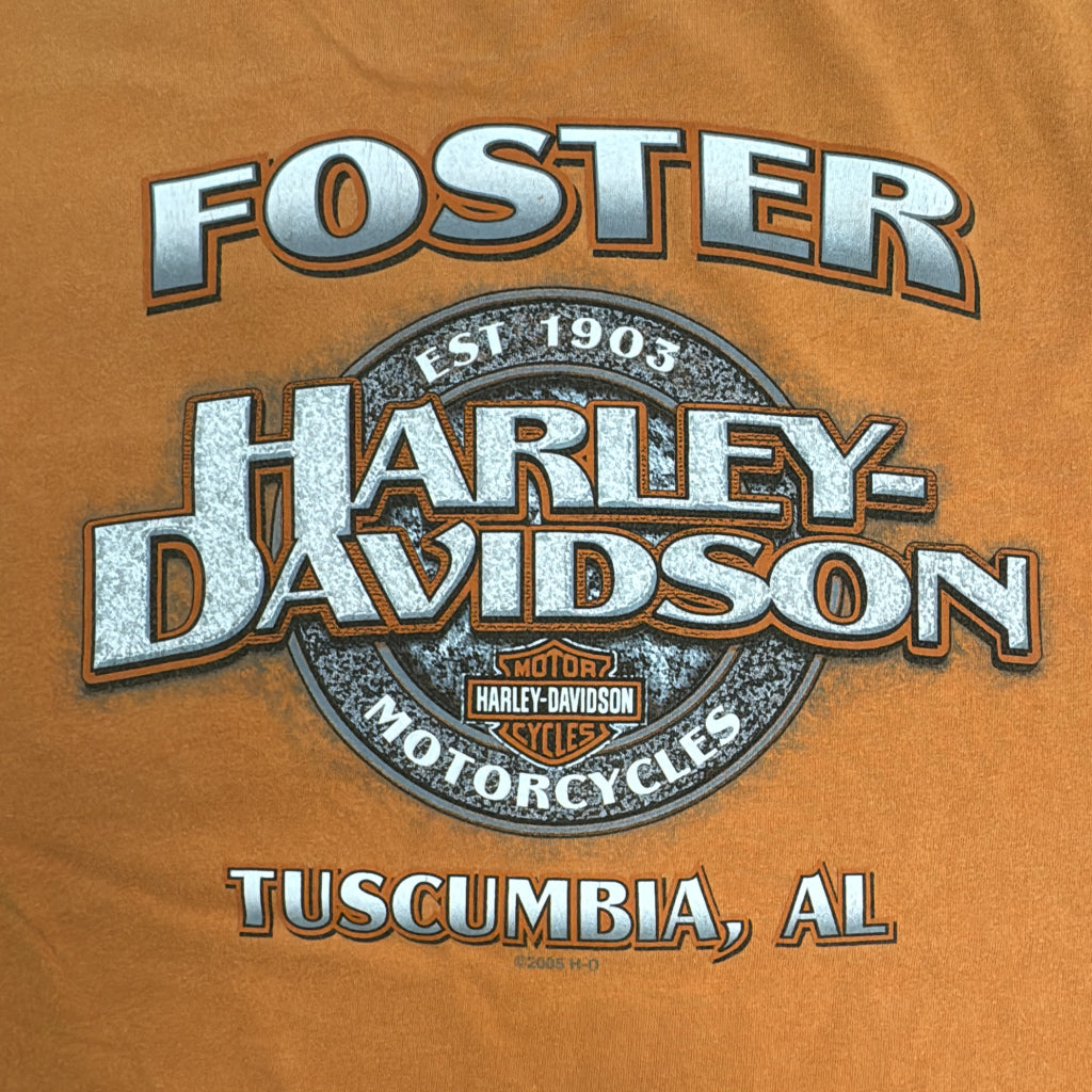 00s HARLEY DAVIDSON Motorcycle T-Shirt