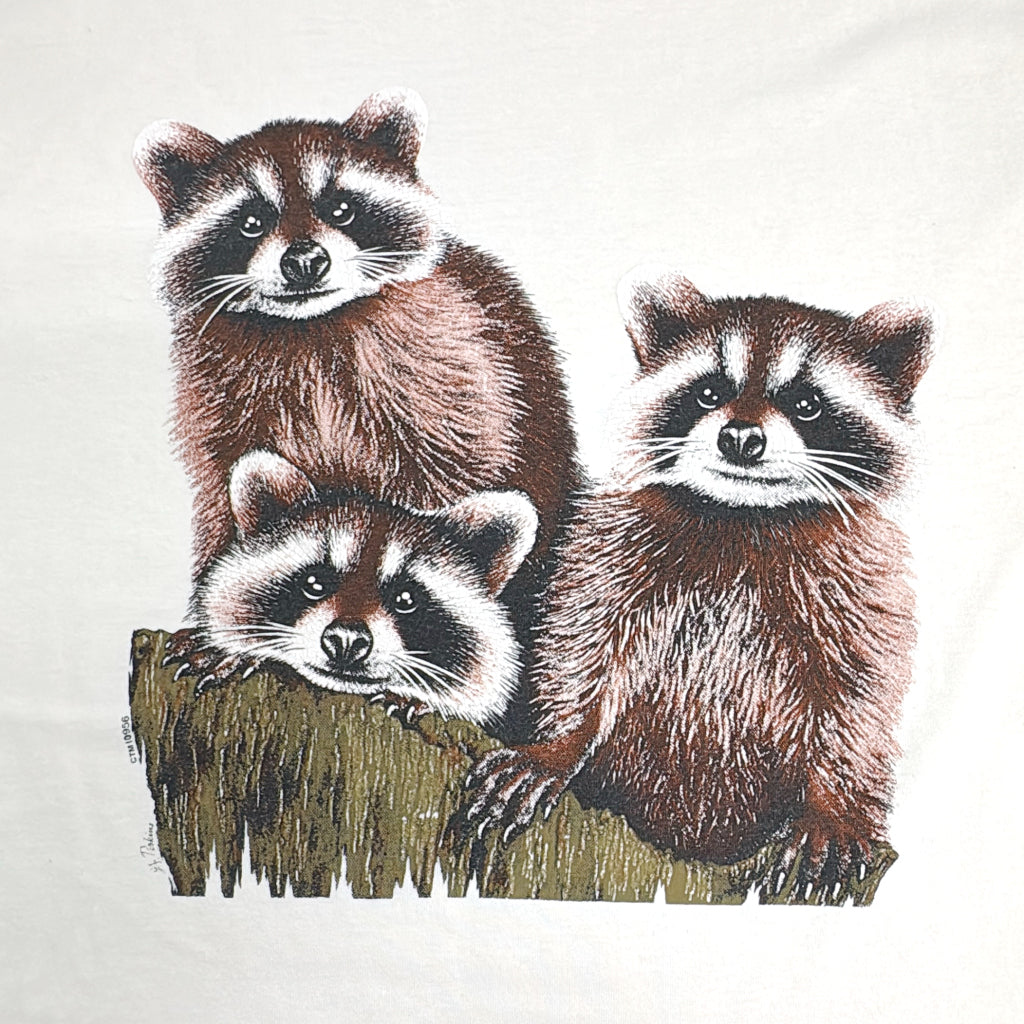 90s FRUIT OF THE LOOM Animal T-Shirt