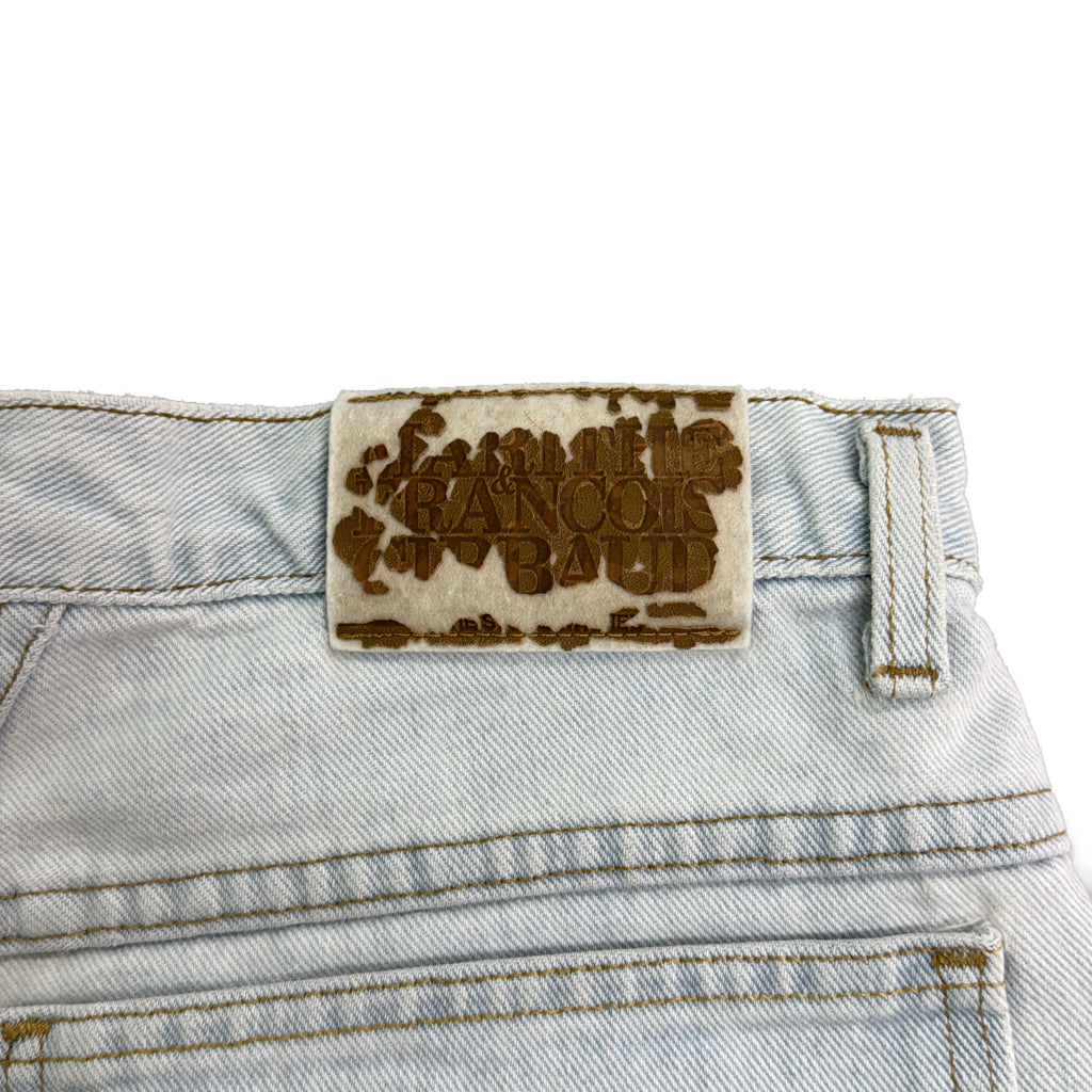 90s MARITHE + FRANCOIS GIRBAUD Denim Shorts