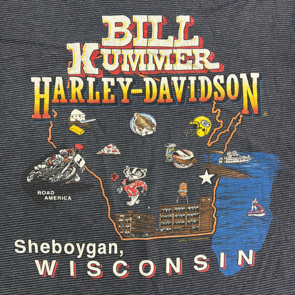 90s HARLEY DAVIDSON Motorcycle T-Shirt