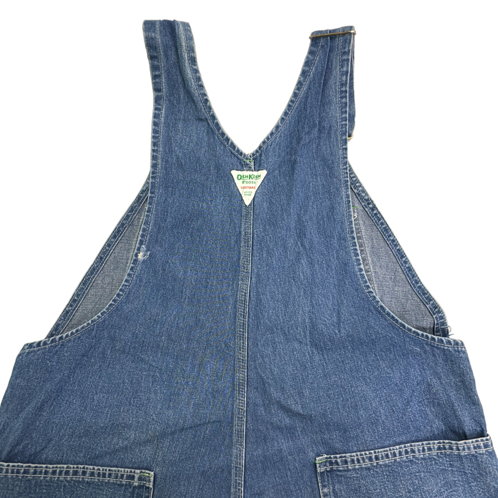 70s OSHKOSH Denim Bib Overall Denim Overall