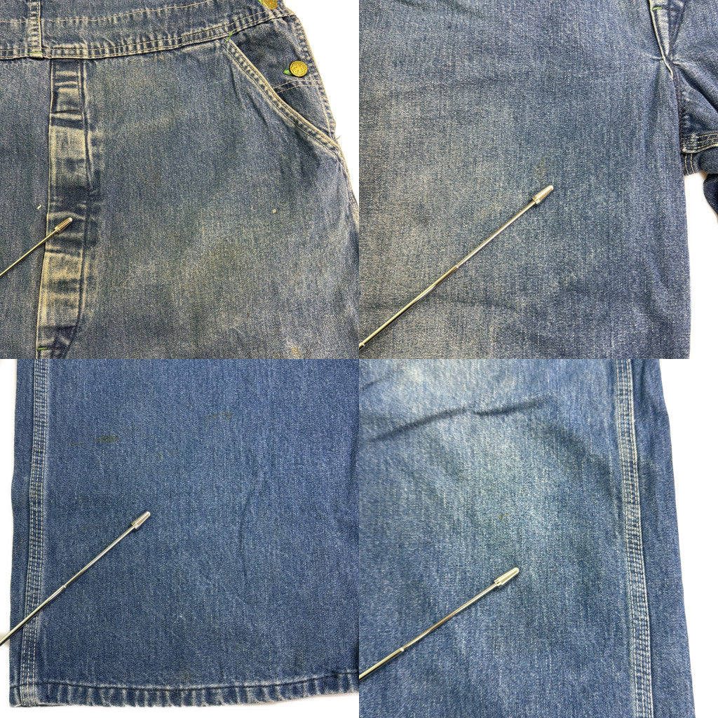 70s OSHKOSH Denim Bib Overall Denim Overall