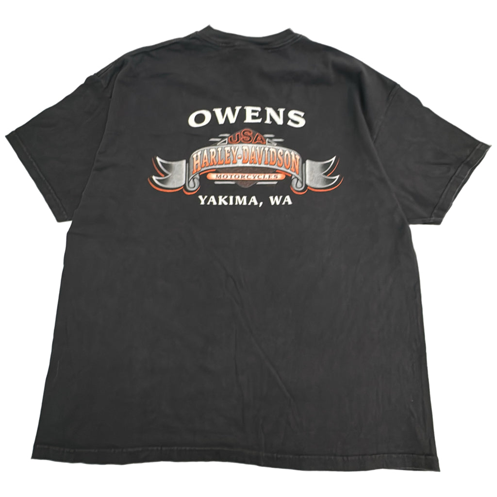 00s HARLEY DAVIDSON Motorcycle T-Shirt