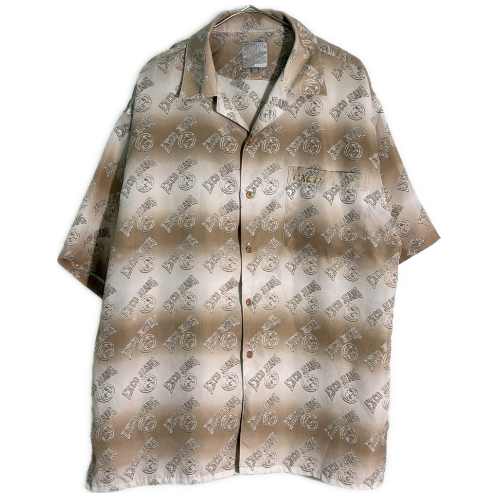 EXCO JEANS Open Collar Shirt