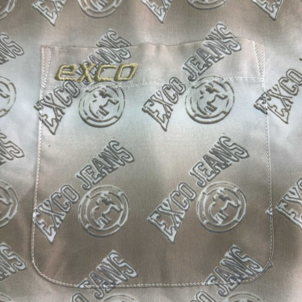 EXCO JEANS Open Collar Shirt