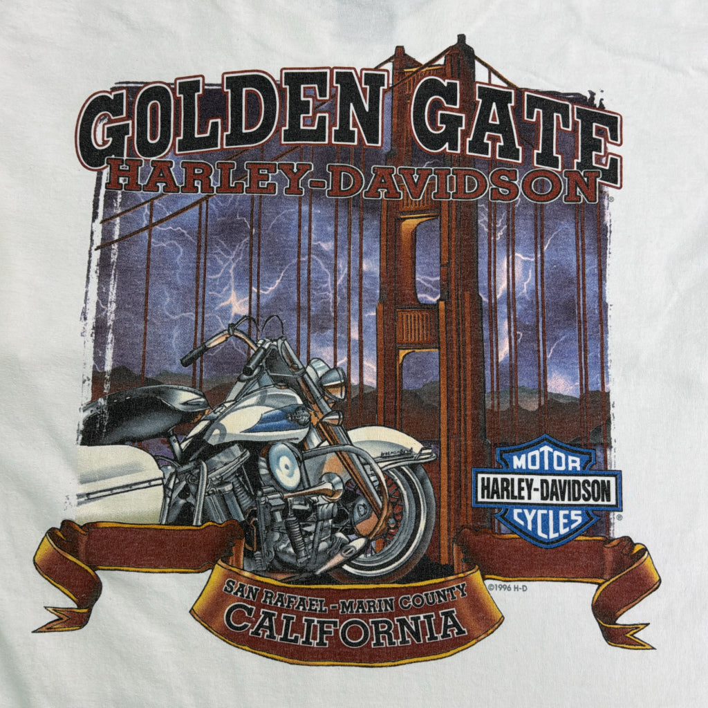 90s HARLEY DAVIDSON Motorcycle T-Shirt